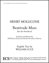 Beatitude Mass SSAATTBB Vocal Score cover